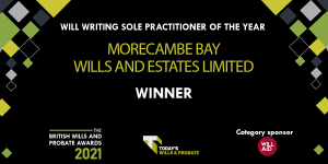 BWAP Awards Winner - Morecambe Bay Wills - Sole Practitioner